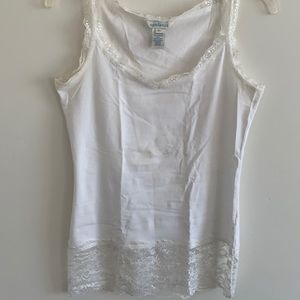 Sundance lace trim cami Size S